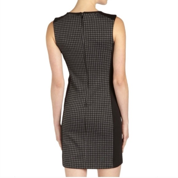 Laundry by Shelli Segal Houndstooth Sheath Dress- Size 8 - Picture 2 of 9